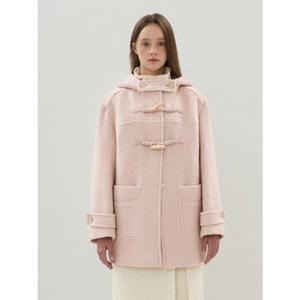 [올리브데올리브] OW5WHB610 부클후드 토글장식 코트 OW5WHB61