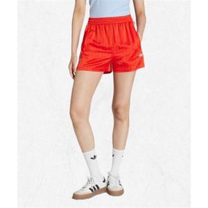 아디다스 ADIDAS 핀스트라이프 새틴 숏 팬츠 - 볼드오렌지 KD2286 2437743