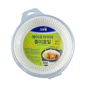 크린 에어프라이어 종이호일(중) 30매 -O