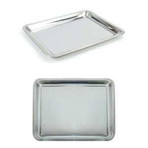 사각 스텐 서빙 쟁반 트레이 44.5x37cm 16호