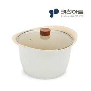 키친아트 베이직 세라믹 인덕션 곰솥냄비 26cm