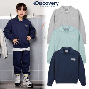 디스커버리키즈 DKTR40061 키즈 카라 맨투맨