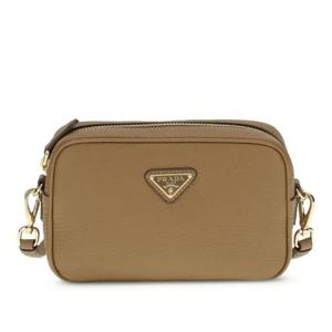 프라다 가죽 미니 엔벨로프 파우치 1NF060VOOO2DKV F03BH CARAM