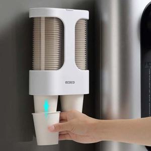 2홀 디스펜서 오피스탕비실 카페정수기 원터치 종이컵