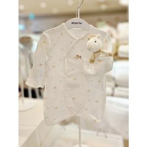 [압소바] 미우 텐셀 배냇가운 딸랑인형세트 (25년신상) (A2C10126B) A2C10126