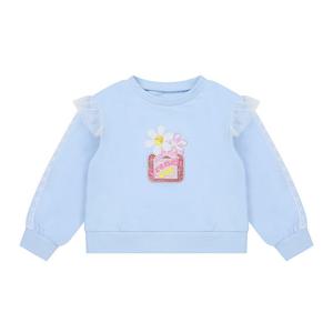 [프렌치캣] 프렌치캣5 블루향수맨투맨티셔츠 (Q62DAT100) Q62DAT100