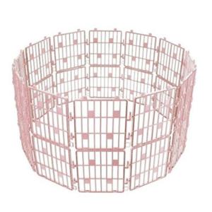 강아지울타리 푸르미 NEW 매직 울타리 팬스 인디핑크 24P