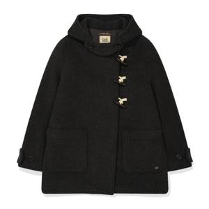 [코드그라피]코드그라피 우먼 울 더플 하프 코트 차콜 CBEWWCS06