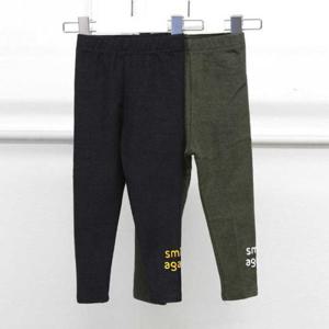 여아레깅스코디 유아동 캐주얼 쫄바지 여행 코디 빈티지 골지 레깅스