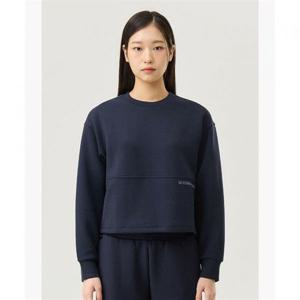 르꼬끄 우먼스 쿠션지 맨투맨 - 네이비QQ122LFS11 409134