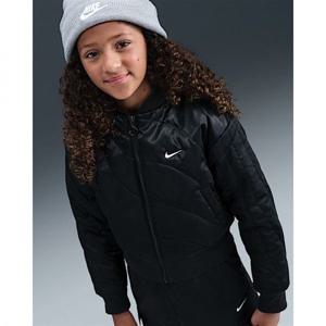 나이키 스포츠웨어 주니어(여아) 재킷 - 블랙화이트 HQ9375-010 370864