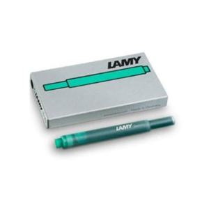 부품 (라미) 만년필용 잉크카트리지 T10 그린/1회용 5개