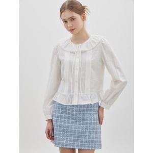 [씨씨콜렉트] 레이스 핀턱 블라우스 (C261MSC003) C261MSC003