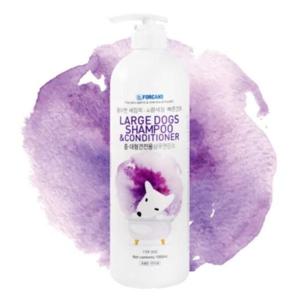 강아지목욕 포비스 중대형견 샴푸n린스 1000ml