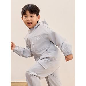 [탑텐키즈]MKG2JJ3411 공용 에슬레틱 스트레치 후드 윈드브레이커