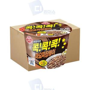 짜장볶이 오뚜기 콕콕콕 마요짜장볶이 큰컵 12개