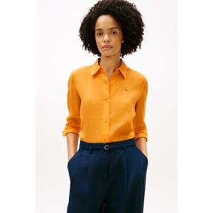 [타미힐피거종합관] 여성 팝 컬러 린넨 셔츠 T22G3WSH083WT1 SGV T22G3WSH083WT1