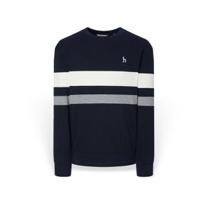 [헤지스 남성] 남성 컬러블럭 맨투맨 티셔츠 HZTS5D603N2 HZTS5D603