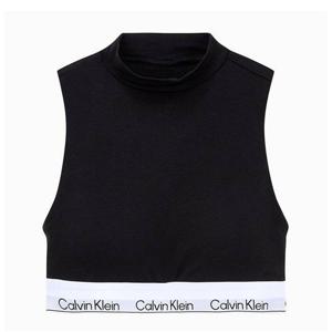 캘빈클라인 언더웨어 아이콘 코튼 모달 모크넥 브라렛 QF8383AD-UB1 387204