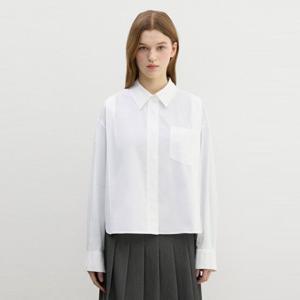 [시스티나]코튼 루즈핏 포켓 셔츠 AWWSTP11070