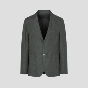 [빈폴멘] 리넨 멜란지 재킷  카키 (BC6311C21H)