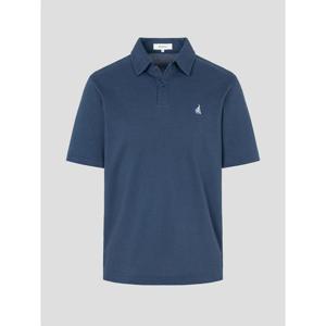 [빈폴멘] 오픈넥 소프트 반달피케 티셔츠  블루 (BC6342C33P)