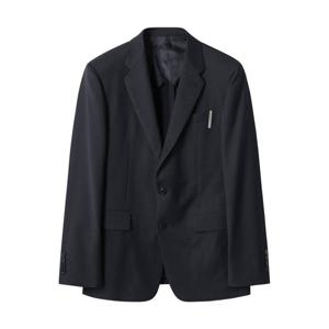 [커스텀멜로우]캐시미어 앤 실크 블렌디드 네이비 수트 자켓 CWFBM25206NYX