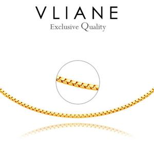 [브리앙] 18K 테크닉 박스체인 2mm 목걸이 (금목걸이,골드체인)