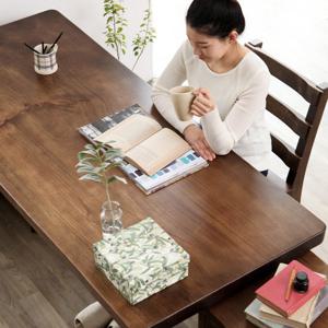 해찬솔 소나무 통원목 서재 책상(책상1500) 엔틱