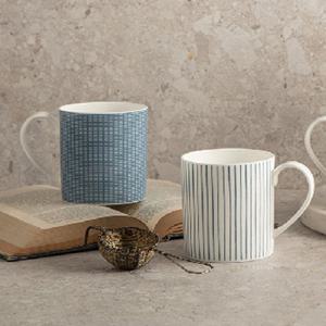 한국도자기 코지 블루 머그세트 2p