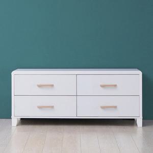 [우아미가구]제멜리 2단 와이드 서랍장