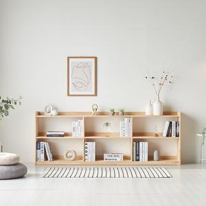 나무뜰 뮤카 2000 와이드 교구장 원목 책장 GM338C (착불)