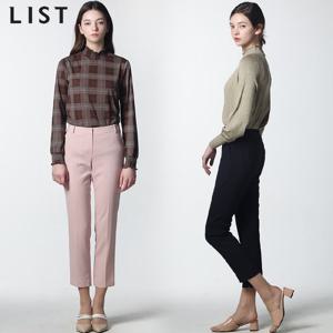 [리스트][리스트] 웬디 솔리드 베이직 실루엣 팬츠