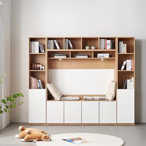 칸느 2400 월플렉스 시스템 오픈형 수납 거실장 BSC308C (착불)