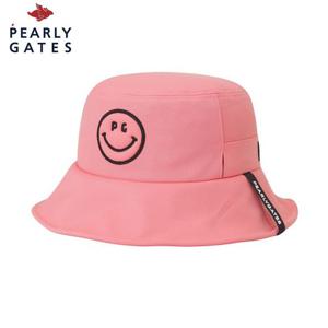 [파리게이츠] 여성 스마일 로고 자수 버킷햇