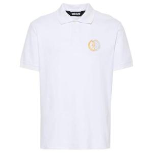 26 SS 저스트 카발리 로고 프린트 폴로 셔츠 76OAGG19CJ316 TP432116400