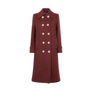 26 SS 로베르토 카발리 더블 브레스티드 울 코트 TWT502GA061 TP443721709