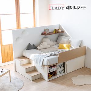 모노 빅 슬라이딩 평상형 수납침대 Q+50T 필로우탑