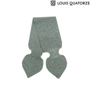 [루이까또즈 스카프] (1UKC700GY) 캐시미어 쁘띠니트 머플러 멜로 그레이 1UKC700GY