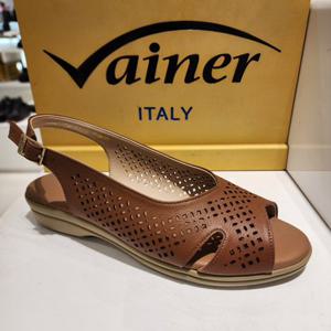 [바이네르] 바이네르 336D 컴포트 샌들 브라운 아이보리 336D