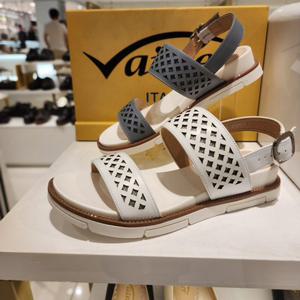 [바이네르] 바이네르014A 여성 샌들 화이트 블루 014AW