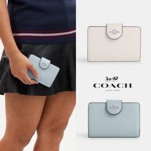 코치 COACH CN394 여자 지갑 미디엄 코너 지퍼 지갑