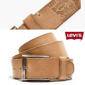 리바이스 876180006 남자 HORSE 엠보씽 풀 그레인 가죽 벨트