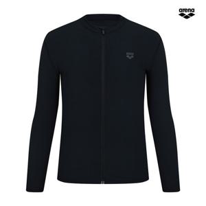 아레나 남자 성인 아일랜드 레저 집업 래쉬가드A4BM1PR08BLK