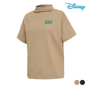 [디즈니골프] 여성 앨리스 반팔 하이넥 하프넥 티셔츠 DN1LTS020