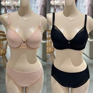 [비너스 란제리] 무빙 메쉬테이프 심플 여름 브라AB컵 햄팬티SET (VBR1695 VPT1695H) VBR1695SET00