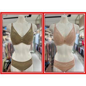 [비너스 란제리] VBRE524AB_H 노와이어 레이스몰드 딥 브이라인 스판삼각 햄 노라인 브라팬티세트 VBRW424ABH00