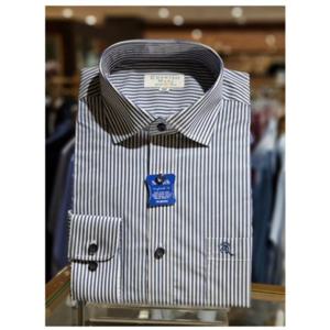 [카운테스마라 와이셔츠] (양말증정)구김없고 신축성이 좋은 런던스트라이프 일반핏 긴팔 셔츠CDCW1P1302N0 CDCW1P1302