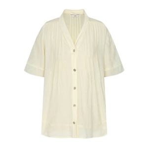 [뤼드레노마] 핀턱 V넥 블라우스 R1F21WBL060 R1F21WBL060