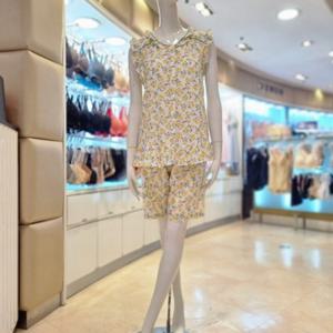 [비비안 란제리] 과일프린트 면레이온 혼방 민소매 잠옷(WP8783T) WP8783T